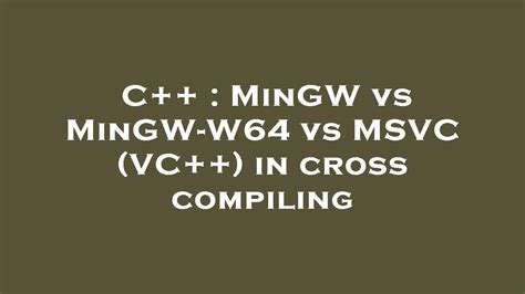 I&39;ve configured the armv7 target in a <user>. . Msvc cross compile